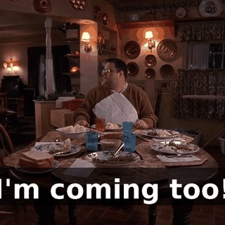 I'm coming too!