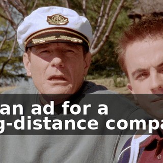It's an ad for a long-distance company.
