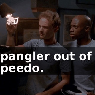 Spangler out of a Speedo.