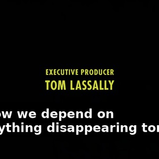 ♪ I know we depend on everything disappearing tonight ♪
