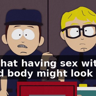of what having sex with a dead body might look like.