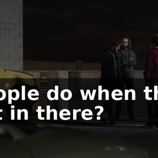 people do when they get in there?