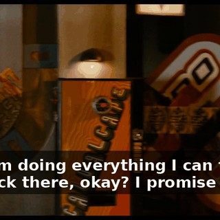 But I'm doing everything I can to get us back there, okay? I promise you.