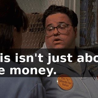 This isn't just about the money.