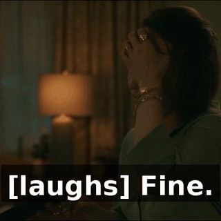 [laughs] Fine.