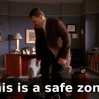This is a safe zone!
