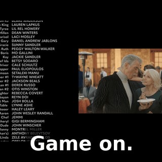 Game on.