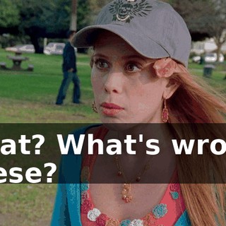 What? What's wrong, Reese?
