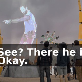 - See? There he is. - Okay.