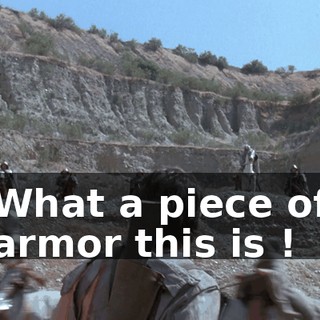 What a piece of armor this is !