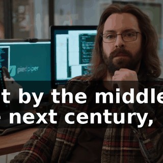 that by the middle of the next century,