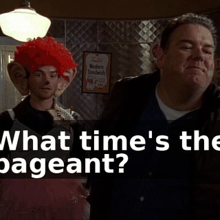 What time's the pageant?
