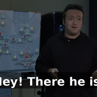 Hey! There he is.