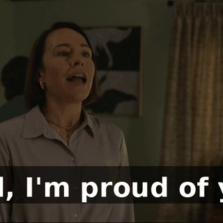 Well, I'm proud of you.