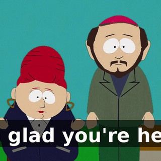I'm glad you're here.