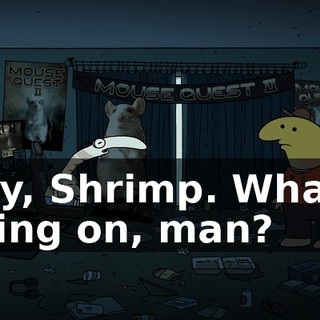 Hey, Shrimp. What's going on, man?