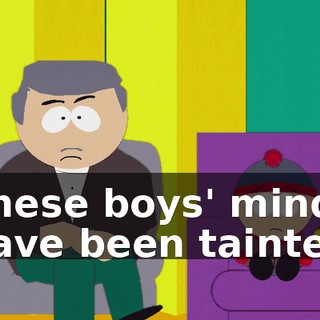 These boys' minds have been tainted