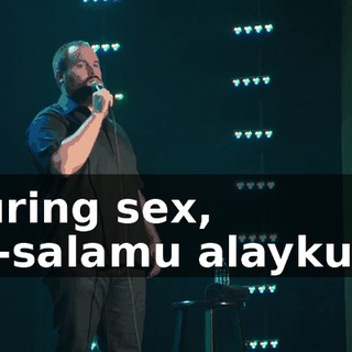 During sex, as-salamu alaykum.