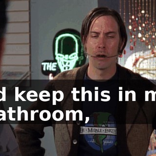 I'd keep this in my bathroom,