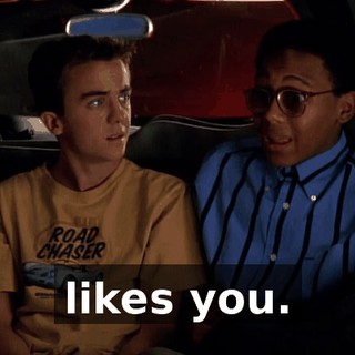 likes you.
