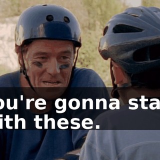 You're gonna start with these.