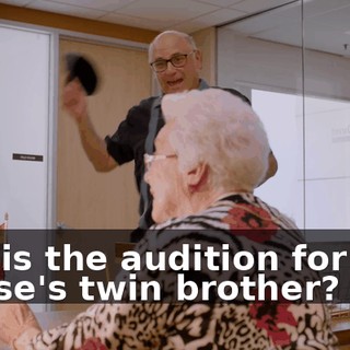 Is this the audition for Tom Cruise's twin brother?