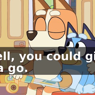 Well, you could give it a go.