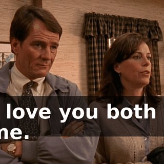 We love you both the same.