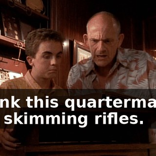 I think this quartermaster was skimming rifles.