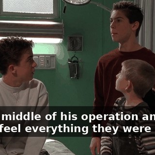 in the middle of his operation and could feel everything they were doing,