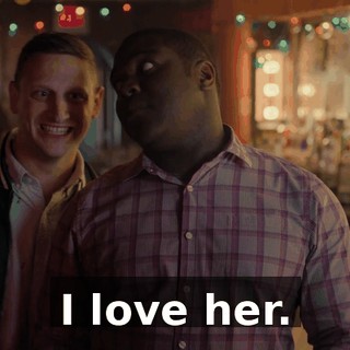 I love her.