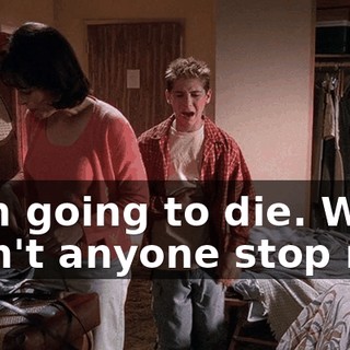 I am going to die. Why didn't anyone stop me?