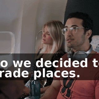 so we decided to trade places.