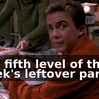The fifth level of this week's leftover parfait