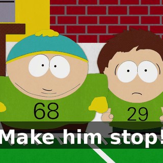 Make him stop!