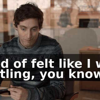 Kind of felt like I was settling, you know?