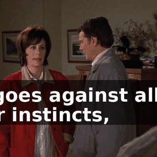 It goes against all of our instincts,