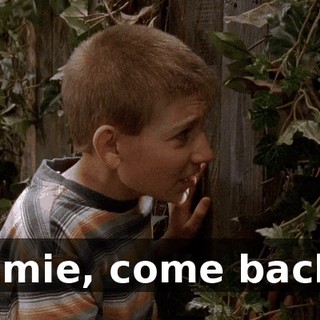 Jamie, come back!