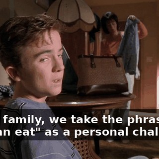 In our family, we take the phrase "all you can eat" as a personal challenge.