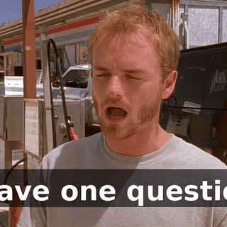 I have one question.