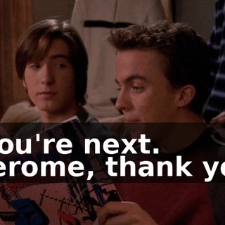 - You're next. - Jerome, thank you.