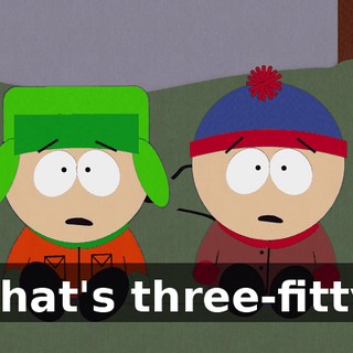 What's three-fitty?