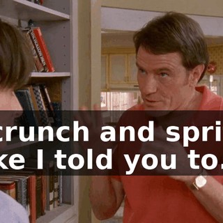 scrunch and sprits like I told you to.