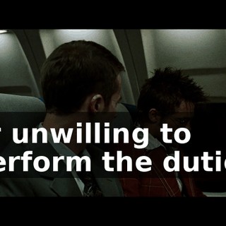 or unwilling to perform the duties