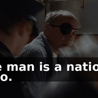 The man is a national hero.