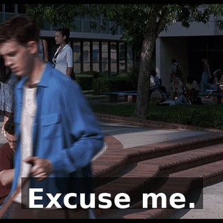 Excuse me.