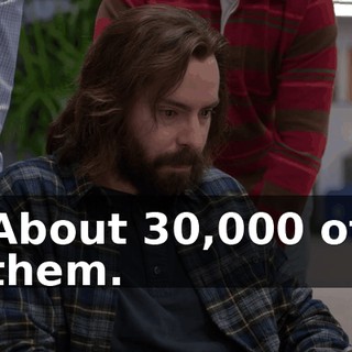About 30,000 of them.
