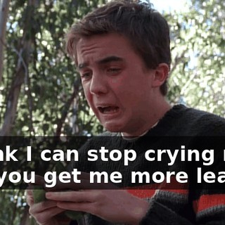 I think I can stop crying now. Can you get me more leaves?
