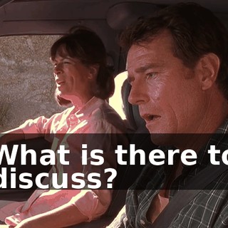 What is there to discuss?
