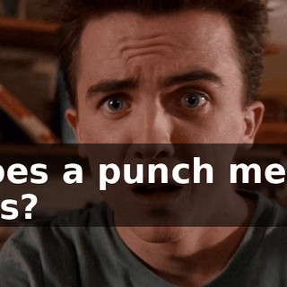 Does a punch mean yes?